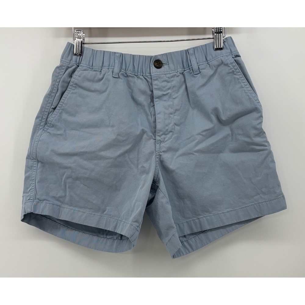 Bearbottom Shorts Men's Medium Light Blue 5.5" Inseam Elastic Waist Chino